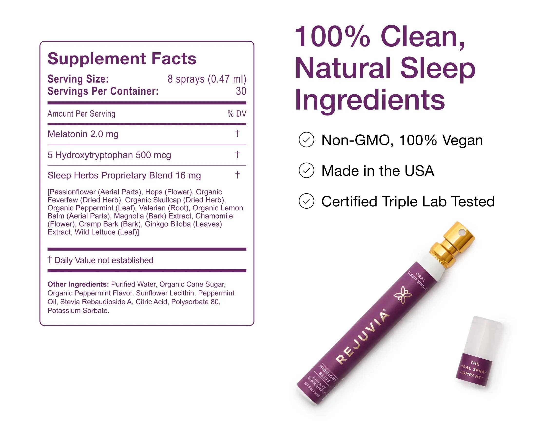 Rejuvia - Wholesale Sleep/Eye Mask - Sleep Spray1