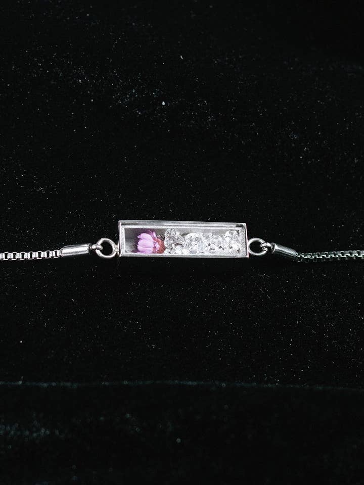 Eternity Bracelet - Argante (Lilac) for wholesale by Gentle No More
