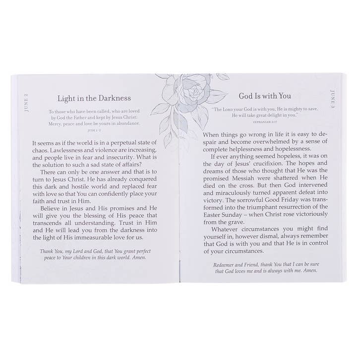 Christian Art Gifts - Wholesale Book - Adult - One-Minute Devotions Grace for Today Softcover