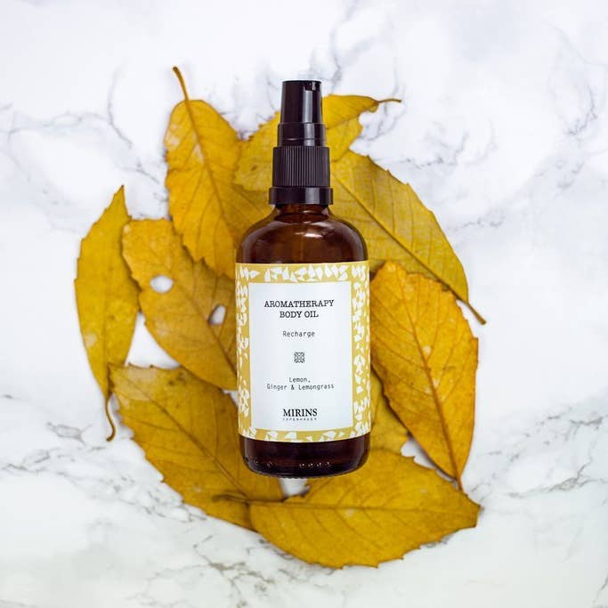 Mirins - Wholesale Bath/Body Oil - Body Oil - Recharge - Lemon, Ginger & Lemongrass — 100 ml2