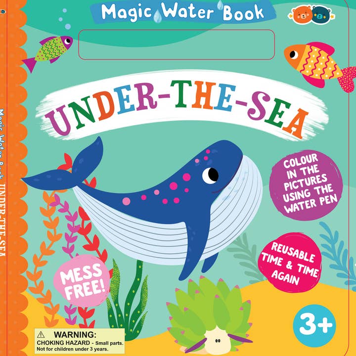 Magic Water Book – Under The Sea for wholesale by Buddy and Barney LLC