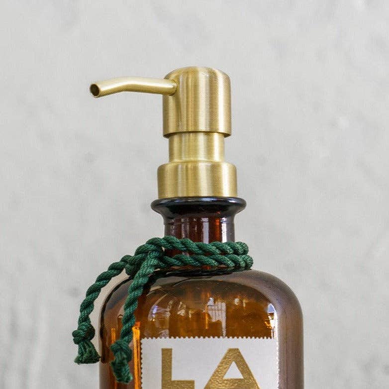Pumphead® - upcycle your bottle - Wholesale Soap Dispenser - Upcycled gin bottle dispenser - sustainability - GOLD1