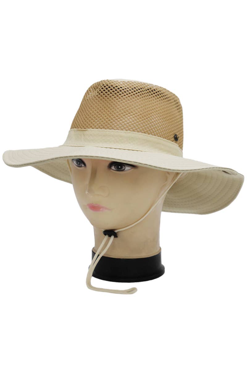 Cap Zone - Vente Bob – unisexe - Chapeau de pêcheur Boonie en maille solide4