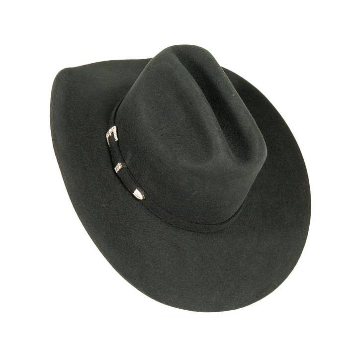 American Hat Makers - Wholesale Cowboy Hat - Unisex - 100% Wool Felt Western Cowboy Hat - Style Cattleman14