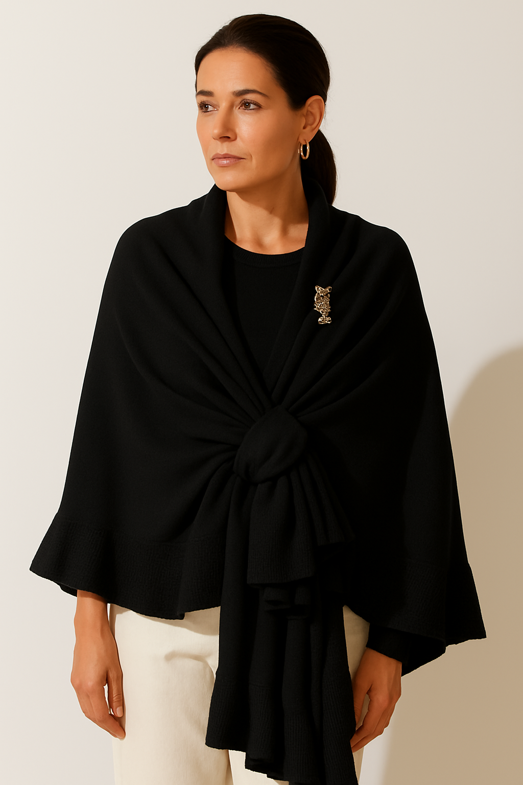 J'envie – Großhandel Schultertuch – Damen – Der Sonntags-Rüschen-Wickel14