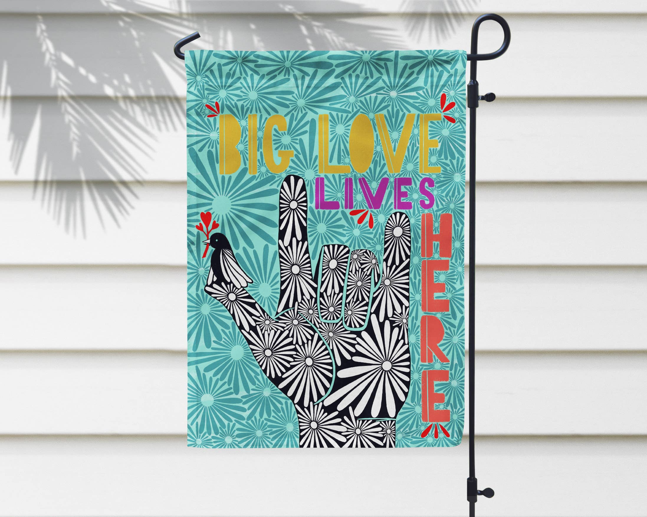 Declaration HOME - Wholesale Flag - Big Love Garden and House Flag - Double Sided0