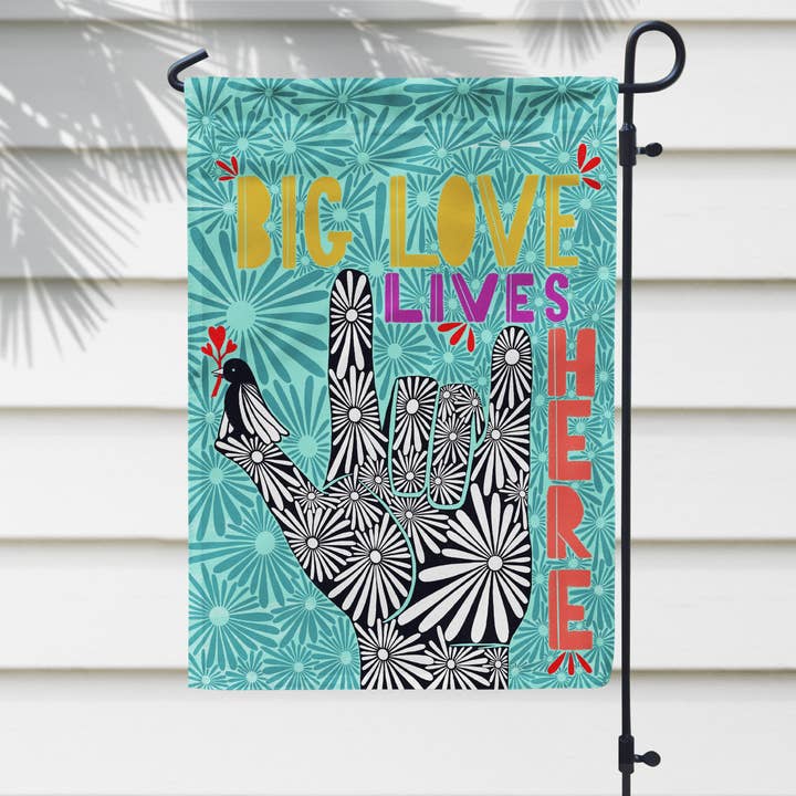 Declaration HOME - Wholesale Flag - Big Love Garden and House Flag - Double Sided