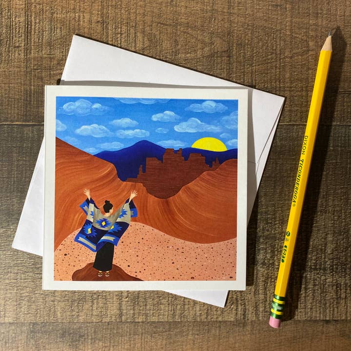 Wild Heart Card for wholesale by Myoutdoorart