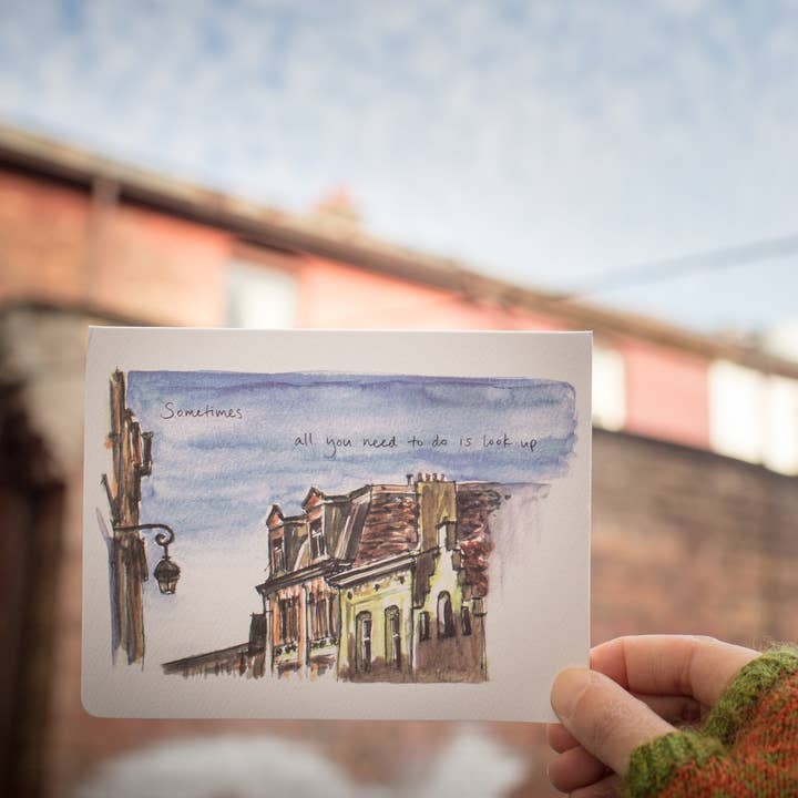 Gotamago - Wholesale Everyday Greeting Card - All You Need is Look Up Card *SALE2