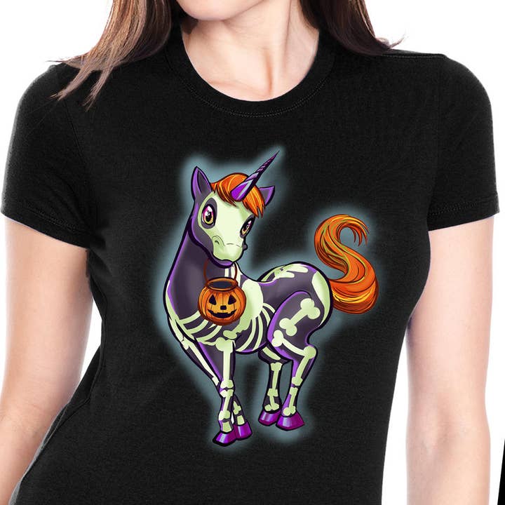Halloween Unicorn T Shirt for wholesale by Tee Shirt Galaxy