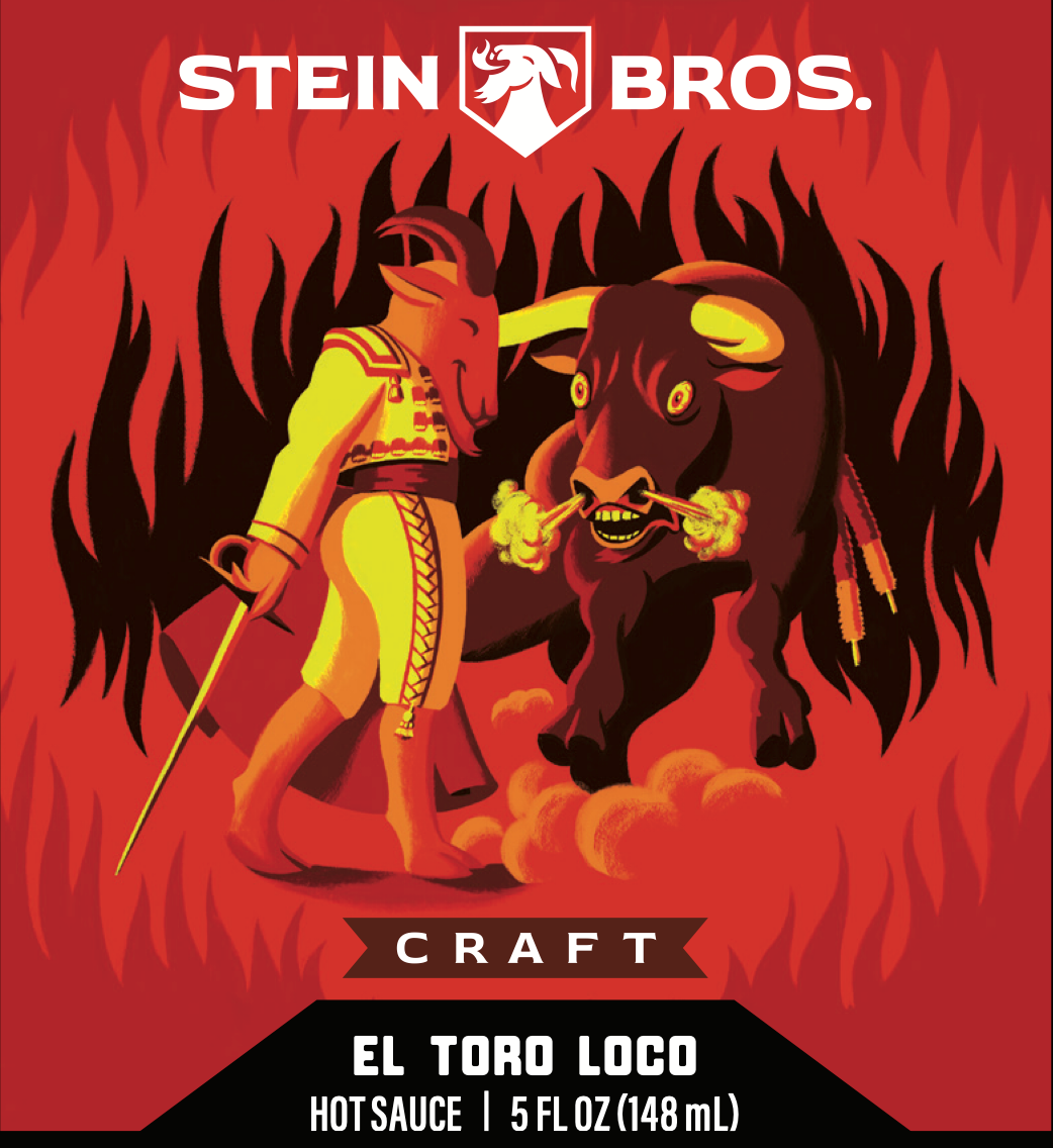 Stein Bros - Wholesale Hot Sauce - El Toro Loco1