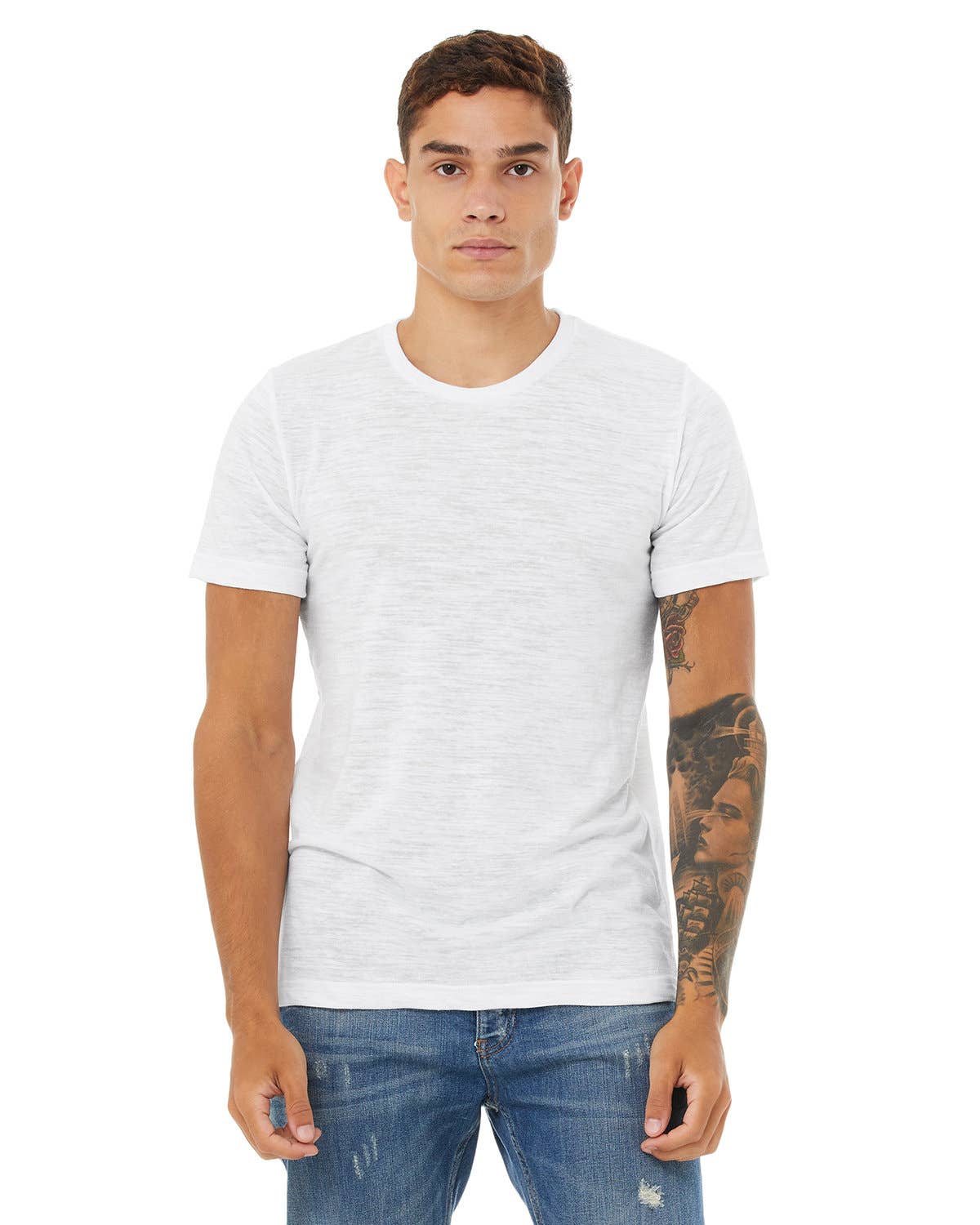 Total Apparel - Wholesale T-Shirt - Men's - Bella + Canvas 3650 Unisex Poly-Cotton Short-Sleeve T-Shirt18