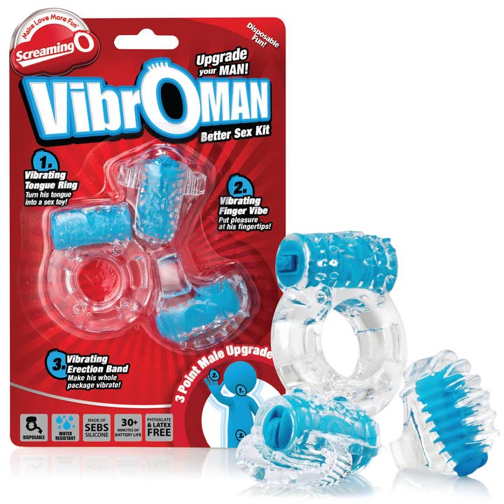 VibroMan Ultimate Couples Sexleksakspaket för wholesale av Screaming O