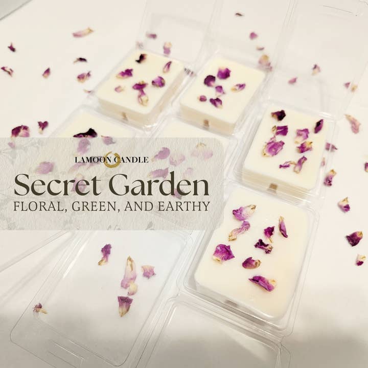 LaMoon Candle - Wholesale Wax Melt - Soy Wax Melts with Real Flowers & Herbs1