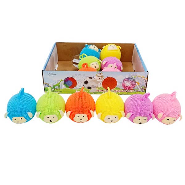 Cap Zone – wholesale Mjuk leksak - Barn och baby – Får Lamm Puffer Textur Slime Fylld Mjuk Silikon Squishy1