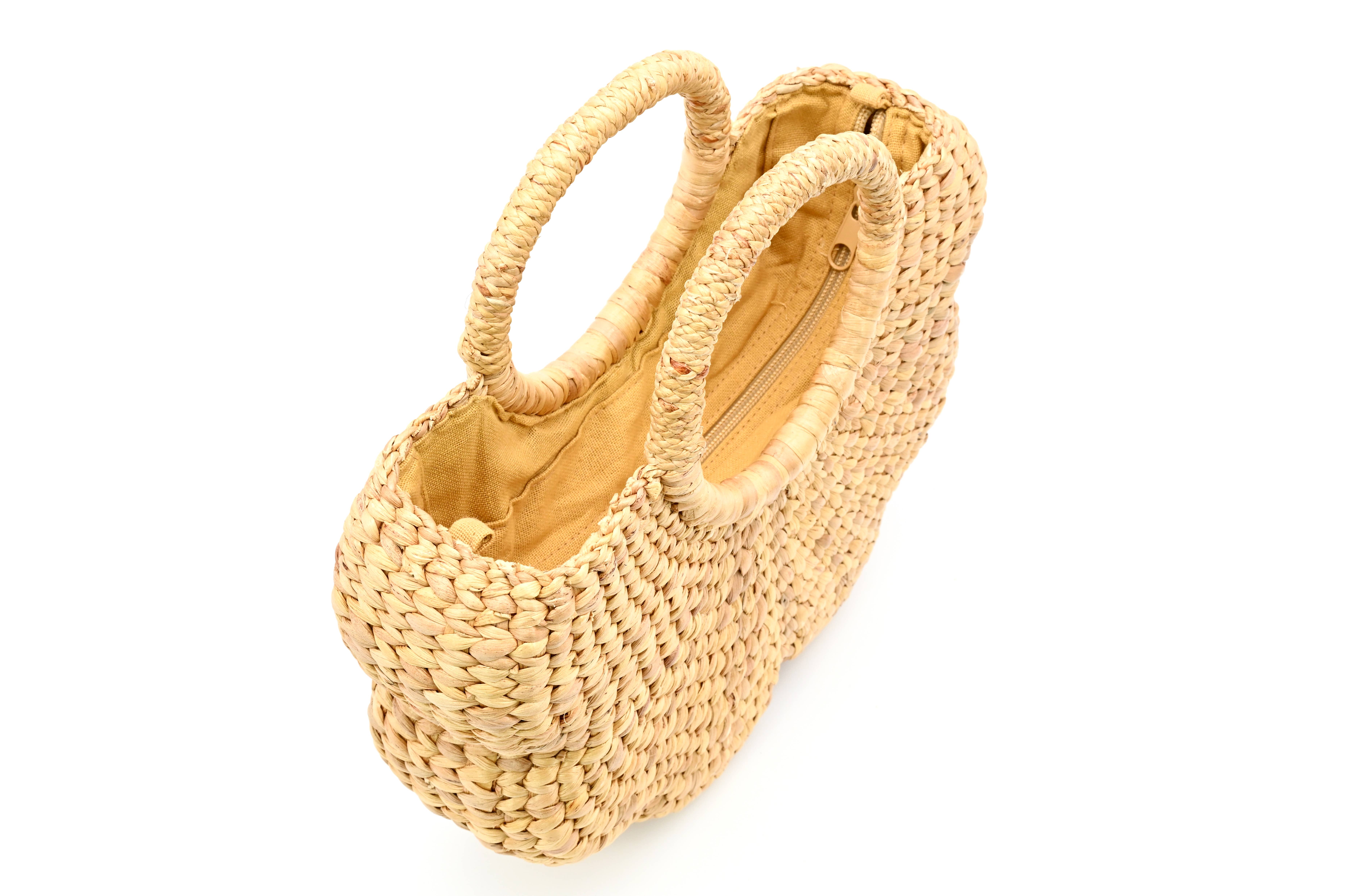 Art Floral Trading LLC – wholesale Väska med handtag – Dam – LIN3M1 Tygväska/Handväska-Medium-Natur6