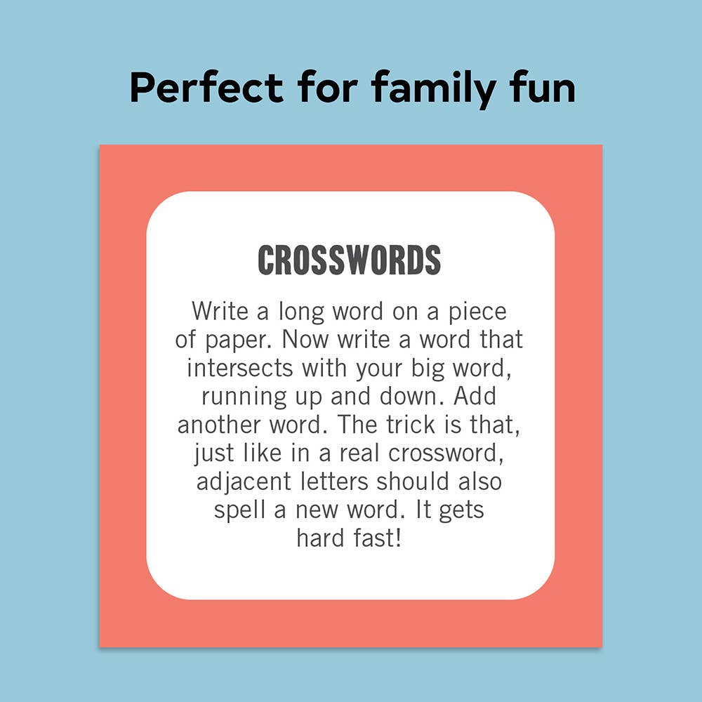 Chronicle Books - Wholesale Card Game - On-the-Go Amusements: 50 Fun Things to Do on a Plane2