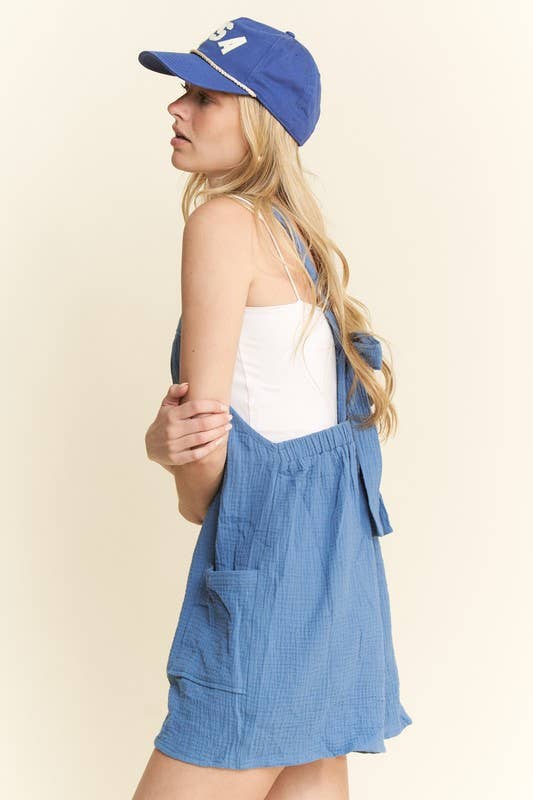 JADE BY JANE - Wholesale Romper - Women's - PLUS SIZE GAUZE SQUARE NECK WIDE LEG ROMPER15