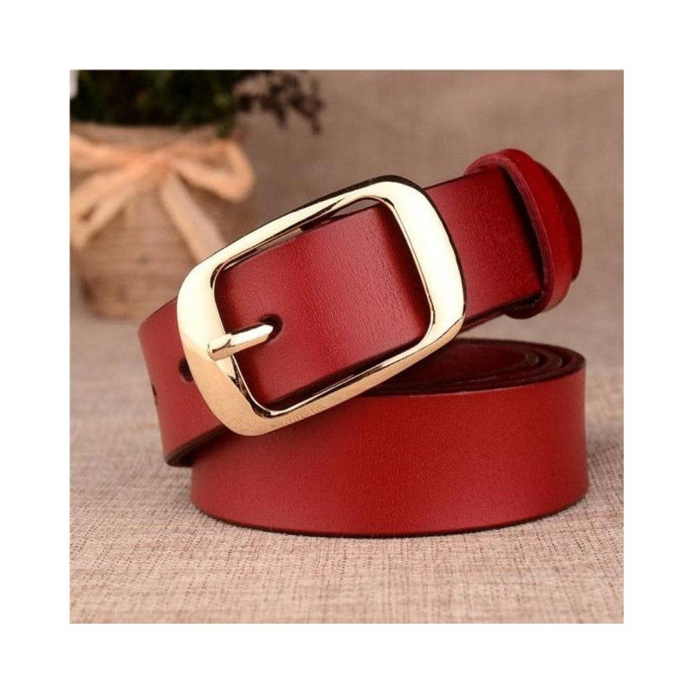 Sheer Trend - Wholesale Belt - Women's - Genuine Leather Cowhide Fashion Versatile Women's Belt10