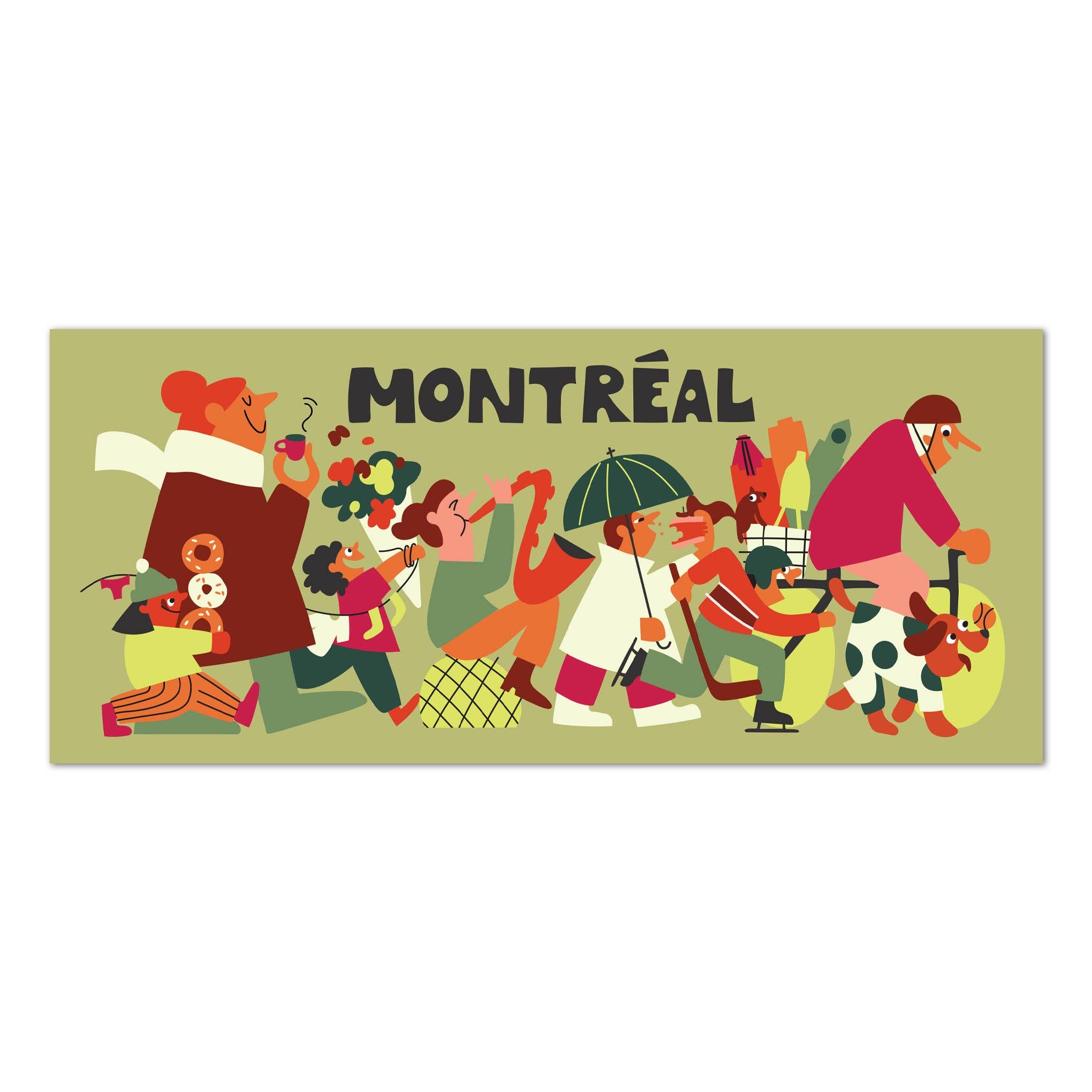 Paperole - Wholesale Postcard - MONTRÉAL - FOUR SEASONS — Postcard0