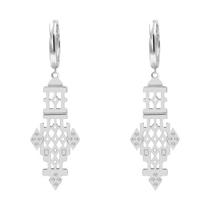 Silver Linings Collection - Vendita all'ingrosso Orecchini pendenti - Orecchini Florence - Argento0