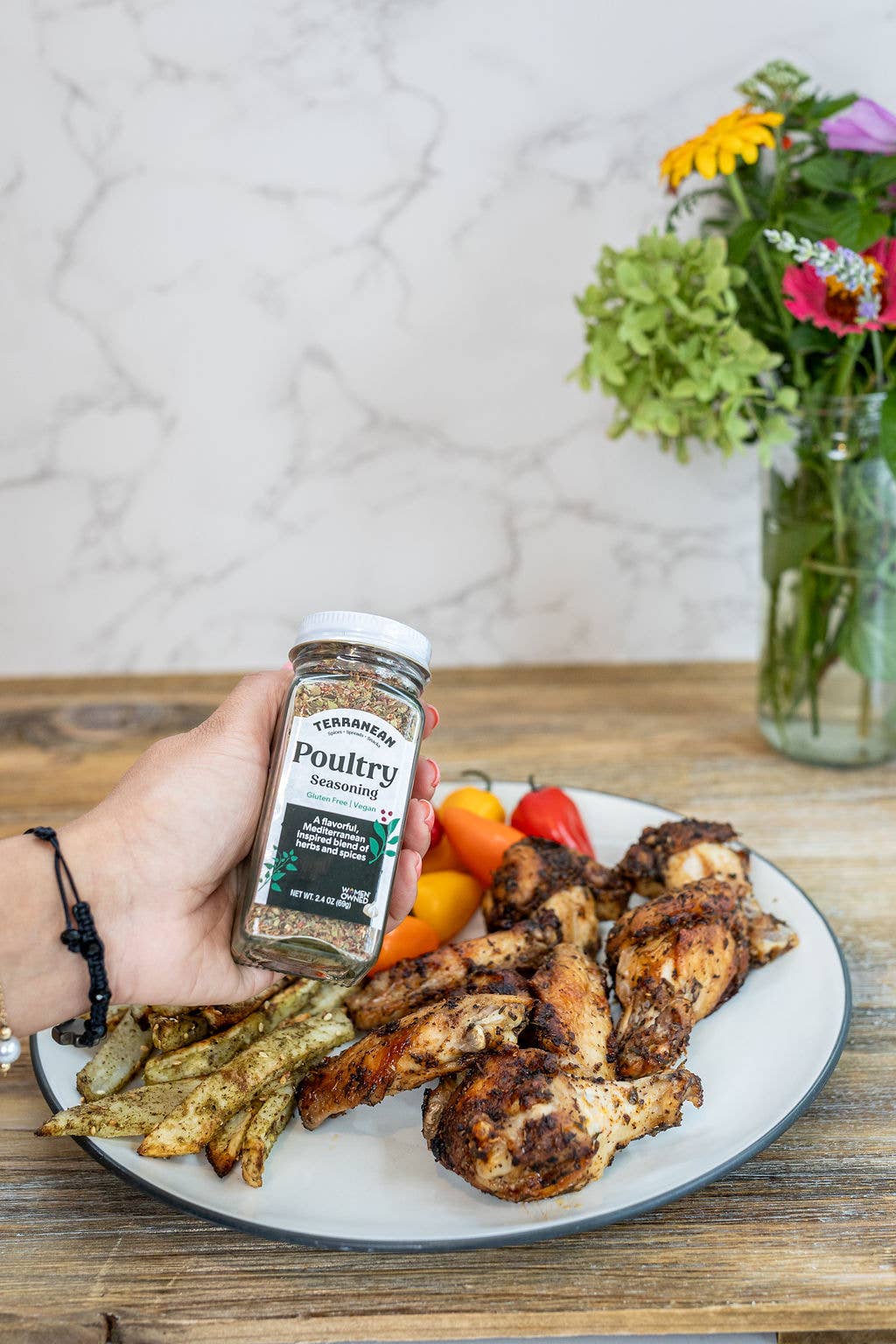 Terranean Herbs & Spices - Wholesale Dried Spice Mix - Mediterranean Poultry Seasoning NEW LOOK!5