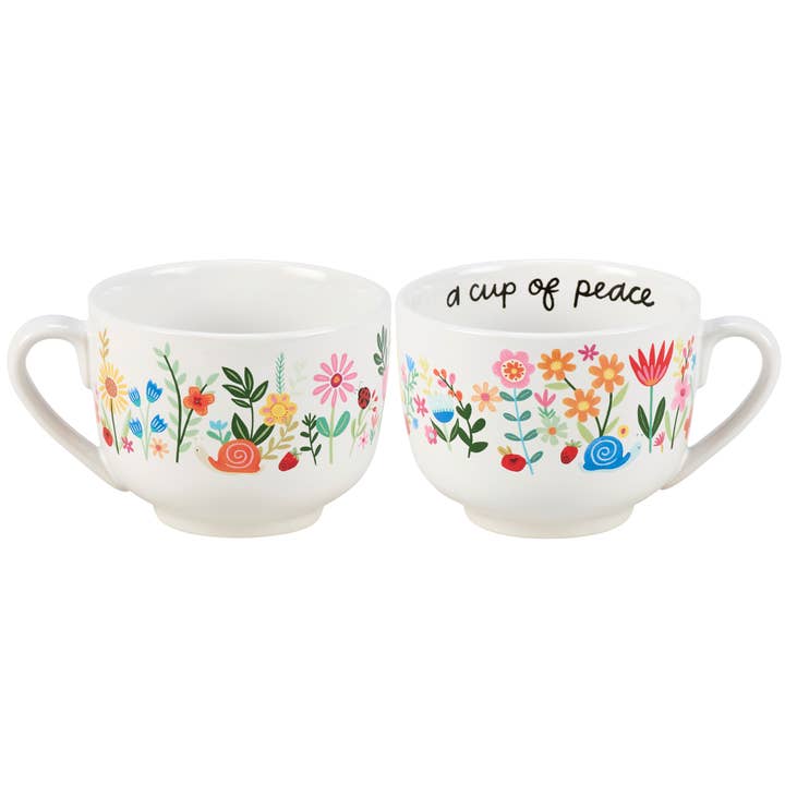 A Cup Of Peace Mug for wholesale by Primitives by Kathy