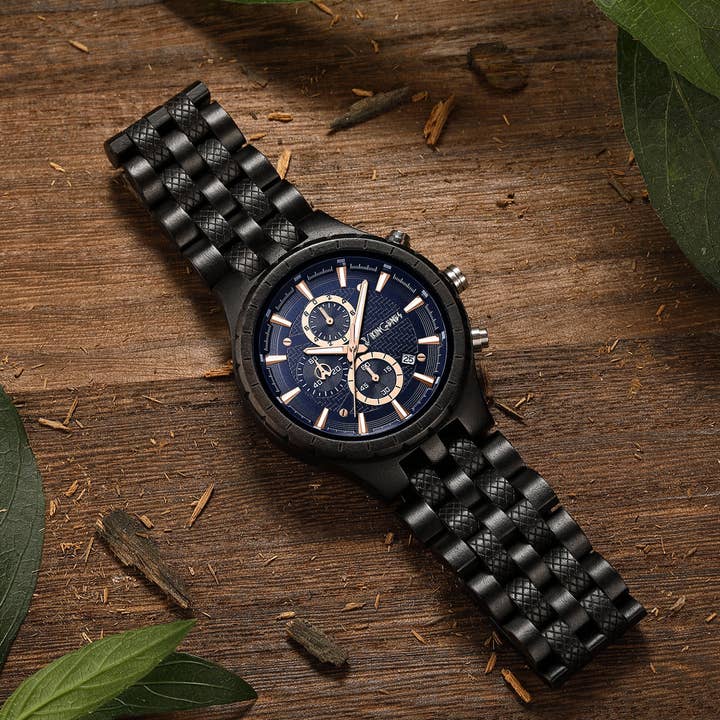 Vikingenes - Wholesale Wrist Watch - Men's - Men's Personalized Engraved Wooden Watch 2