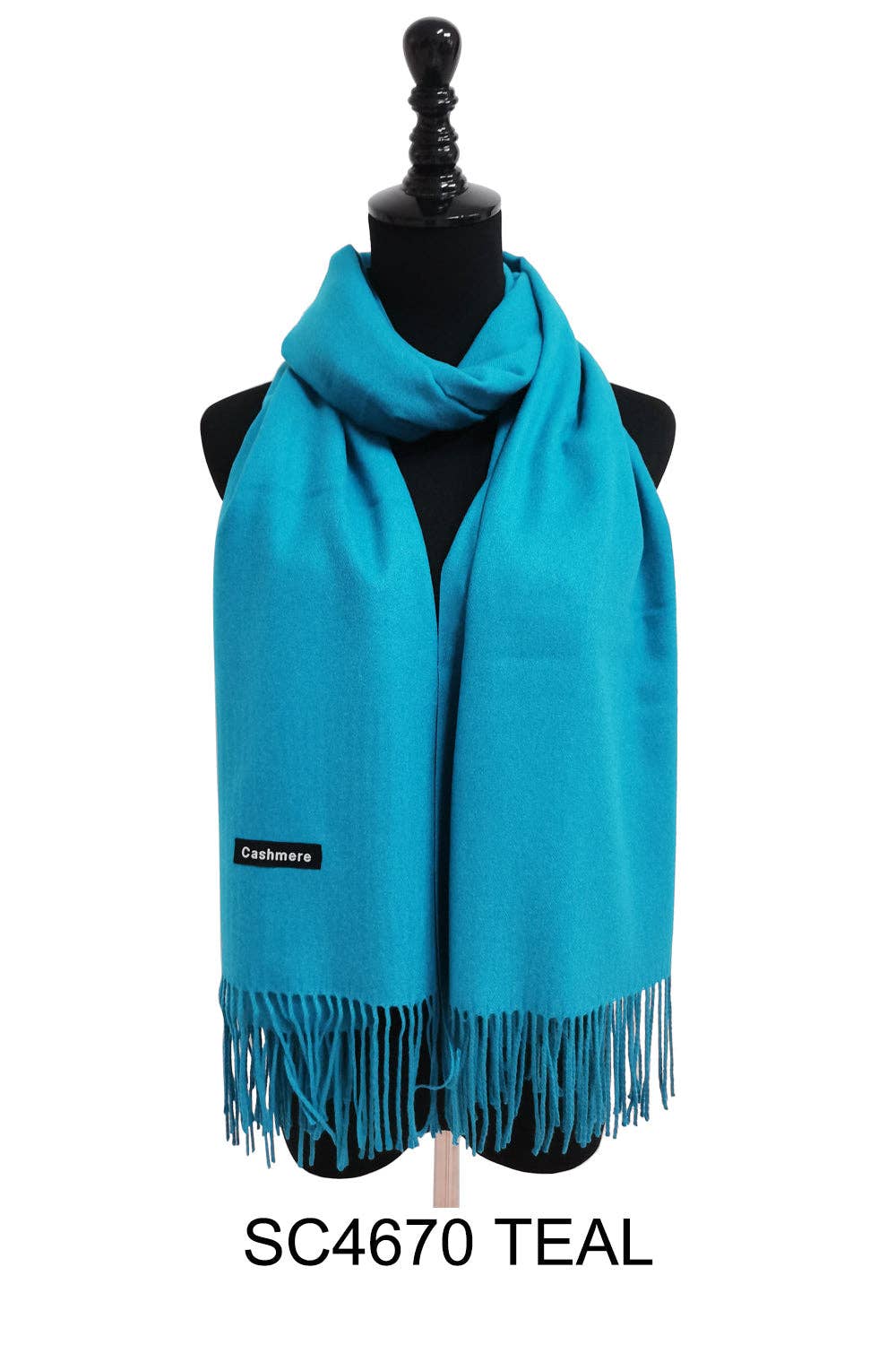 TAPA fashion – wholesale Scarf – Women's – Cashmere Feel Plain Scarves SCF4670 (12PC)8