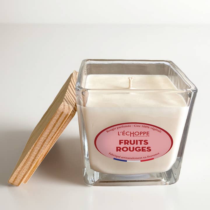 190g Scented Candle - Fruity - Medium Square Jar and other Purchase Wholesale mèche en bois bougies. Free Returns & Net 60 Terms on Faire trending on Faire.