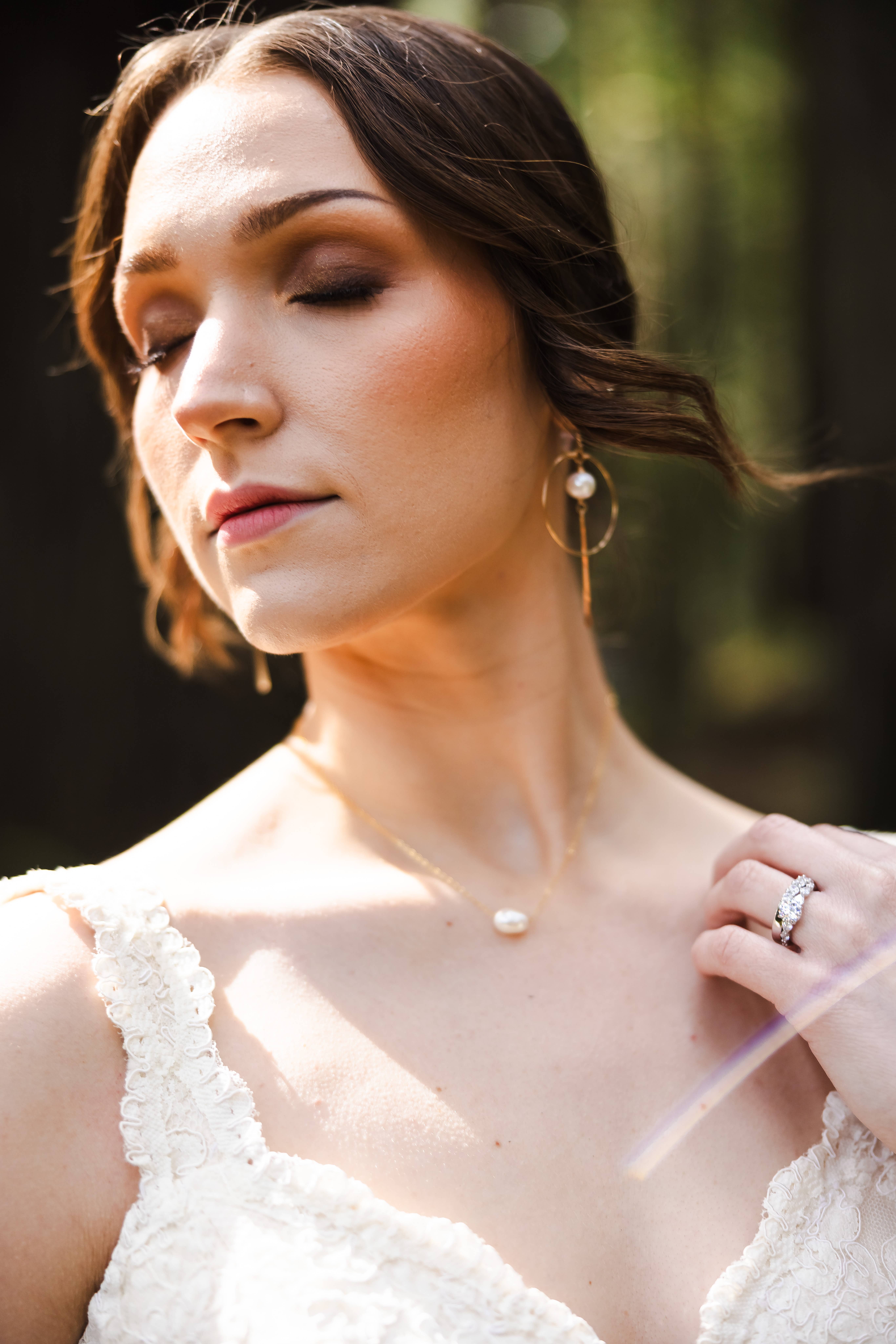 Quinn Sharp Handmade - Vendita all'ingrosso Collana con ciondolo/pendaglio - Collana a filo con perla singola | Riempita in oro 14kt 2