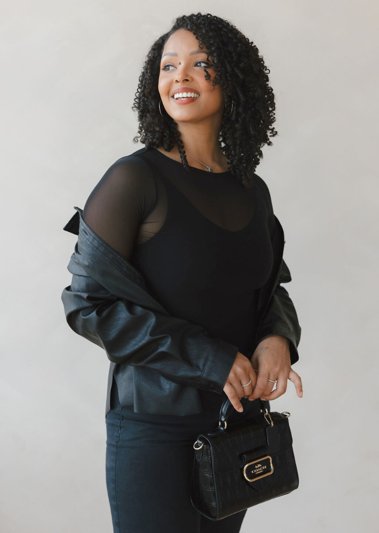 ELIETIAN - Wholesale Gebreide top - Dames - Doorschijnende top met lange mouwen31