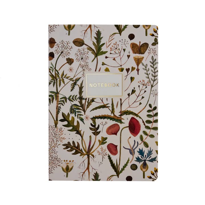 BV by Bruno Visconti - Wholesale Notebook - Greens and Flowers Notebook