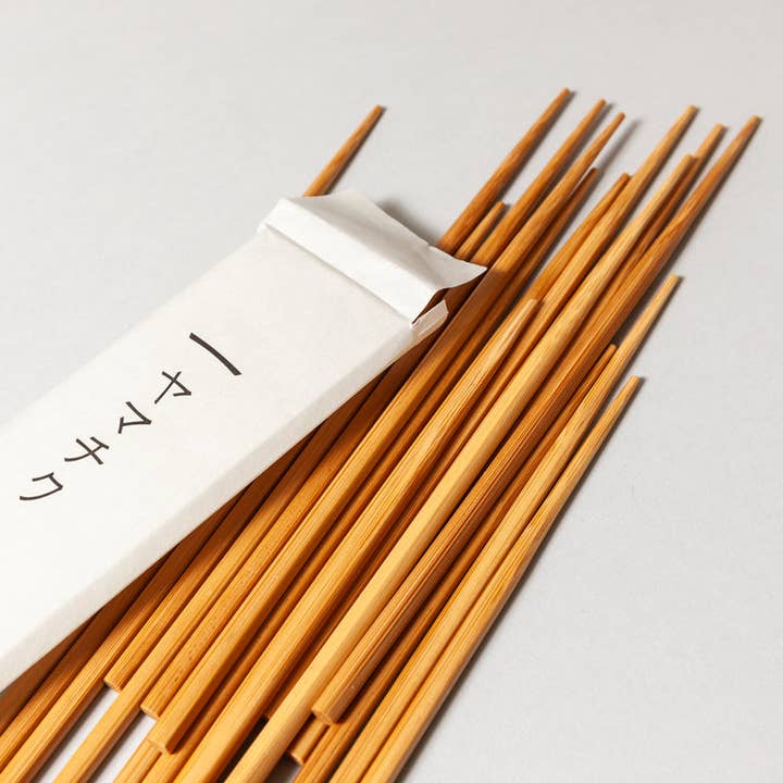 Morihata International Ltd. Co. - Wholesale Chopsticks - Susu Round Bamboo Chopstick Set - Natural, Set of 101
