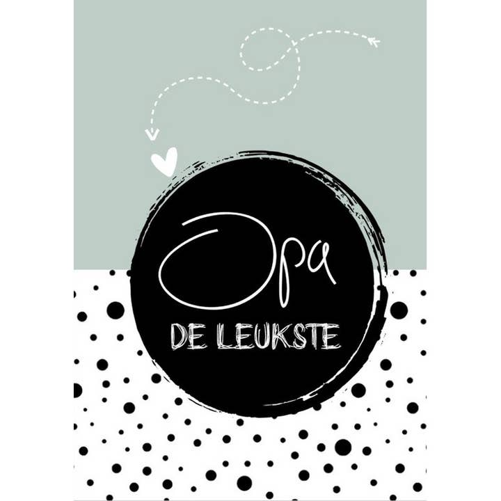 Pequeno cartão de agradecimento com texto ''Opa, o mais divertido'' por atacado de Marlijnpoppendijn