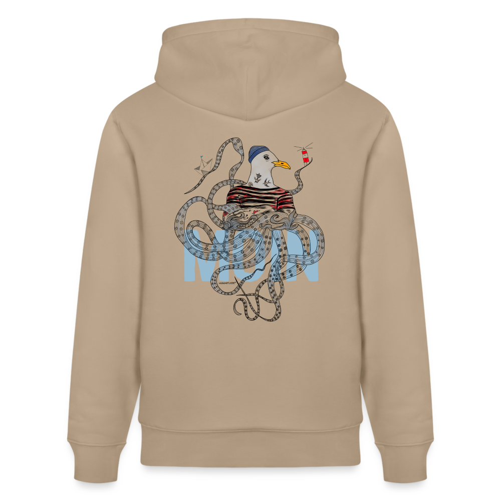 HEIMARTLIEBE® – Hoodie – Unissexo por atacado – Moin Krake - moletom biológico unissex11