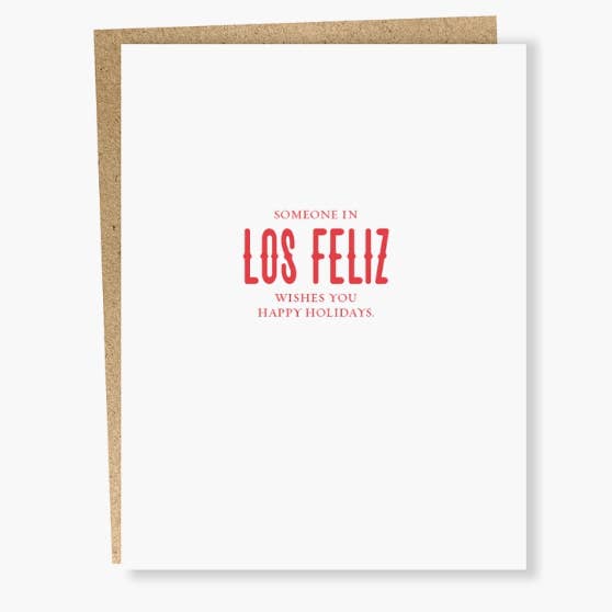 #577B: City Limits: Happy Holidays Card (box set of 6) for wholesale by Sapling Press