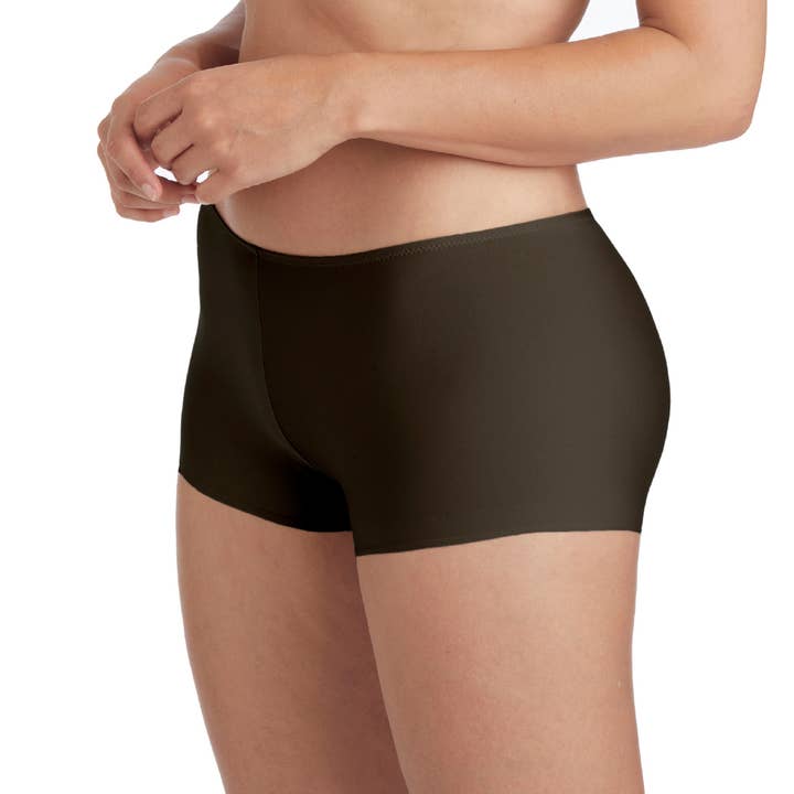 Naomi & Nicole A216 No Show No Lines Micro Boyshort for wholesale by Patricia Eve Ltd