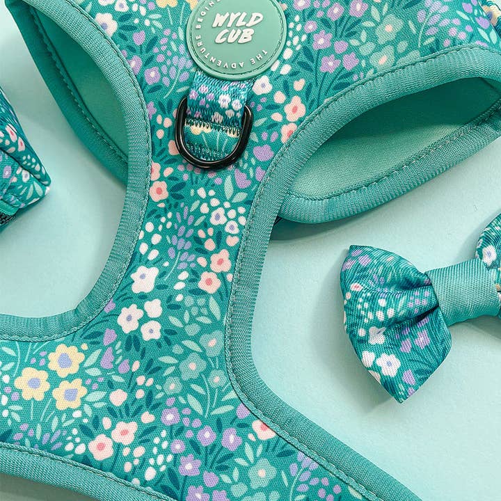 WYLD CUB - Wholesale Pet Harness - Dog - Adjustable Dog Harness: Notting Hill Mint9