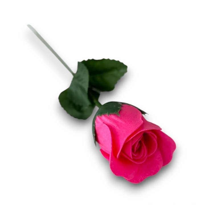 VewoTex - Wholesale Bath Bomb/Fizz - Bath rose on a stick » Soap rose 4 g » Gift idea » Bath confetti as a rose on a stick1
