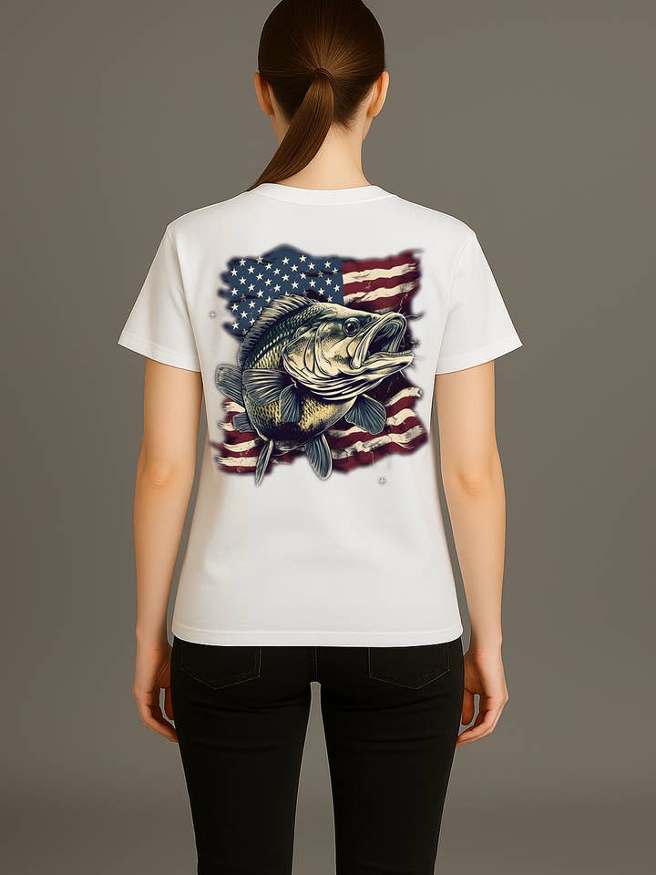 USA BASSIN' T-SHIRT for wholesale by IVXII