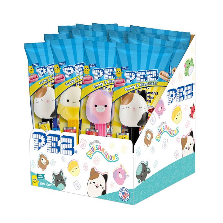 Pez Squishmallows Assortment 12ct for wholesale by Royal Wholesale