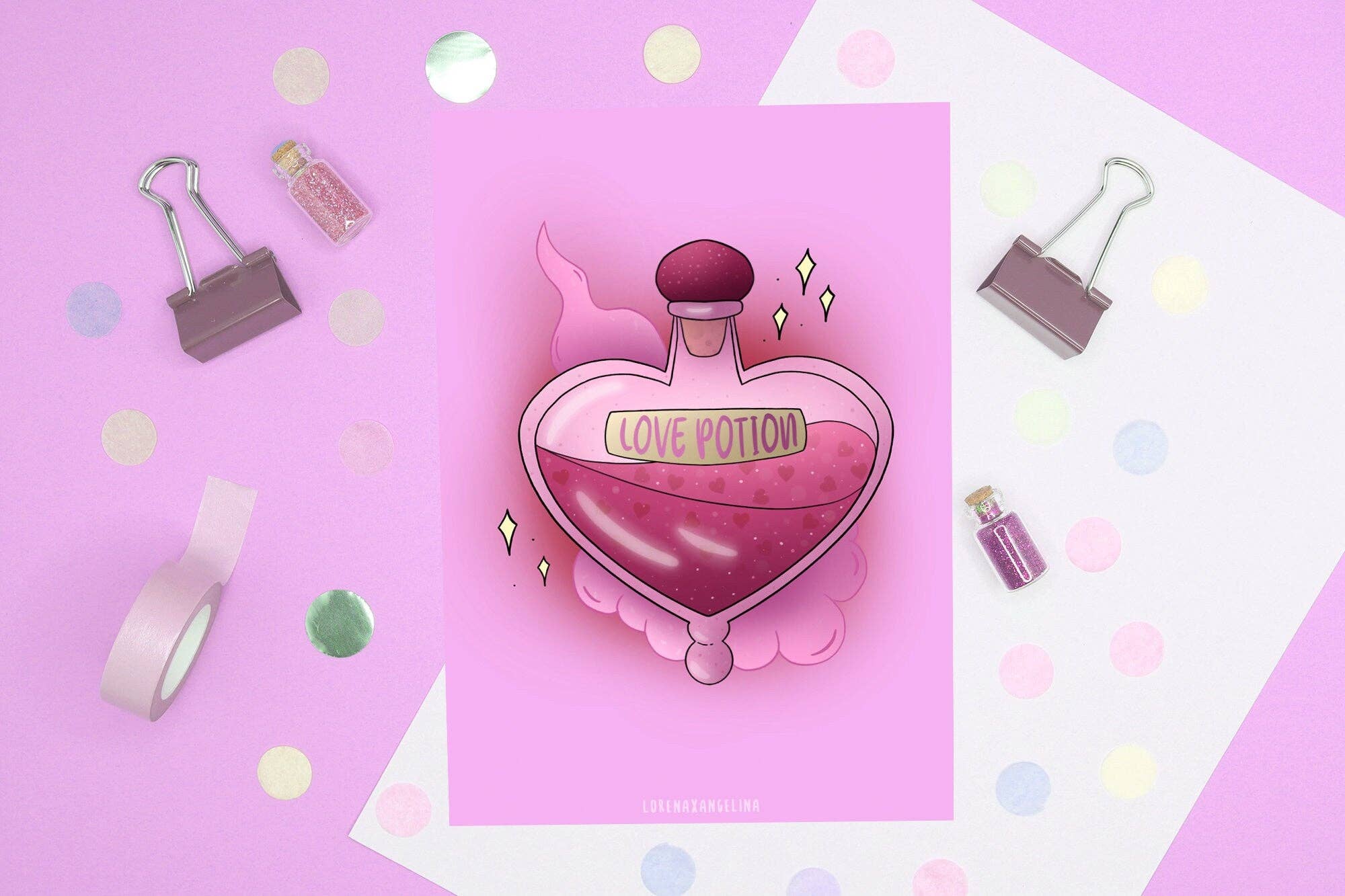 LorenaxAngelina - Wholesale Art Print - Witch Potion art print8