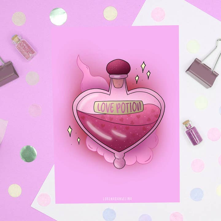 LorenaxAngelina - Wholesale Art Print - Witch Potion art print8
