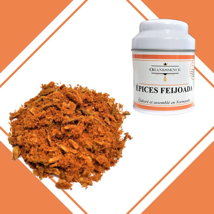 Oranessence - Vendita all'ingrosso Mix di spezie secche - Spezie Feijoada (scatola da 40 g)