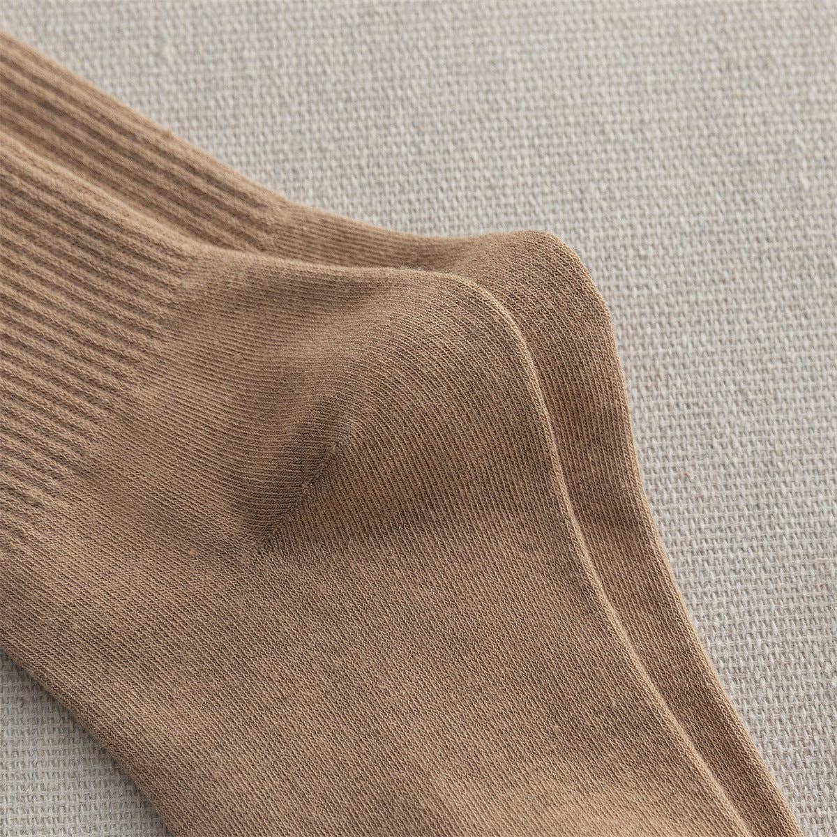 Dipped Shop - Wholesale Socks - Women's - Flounce Solid Color Simple Sweet Socks DP25A4255