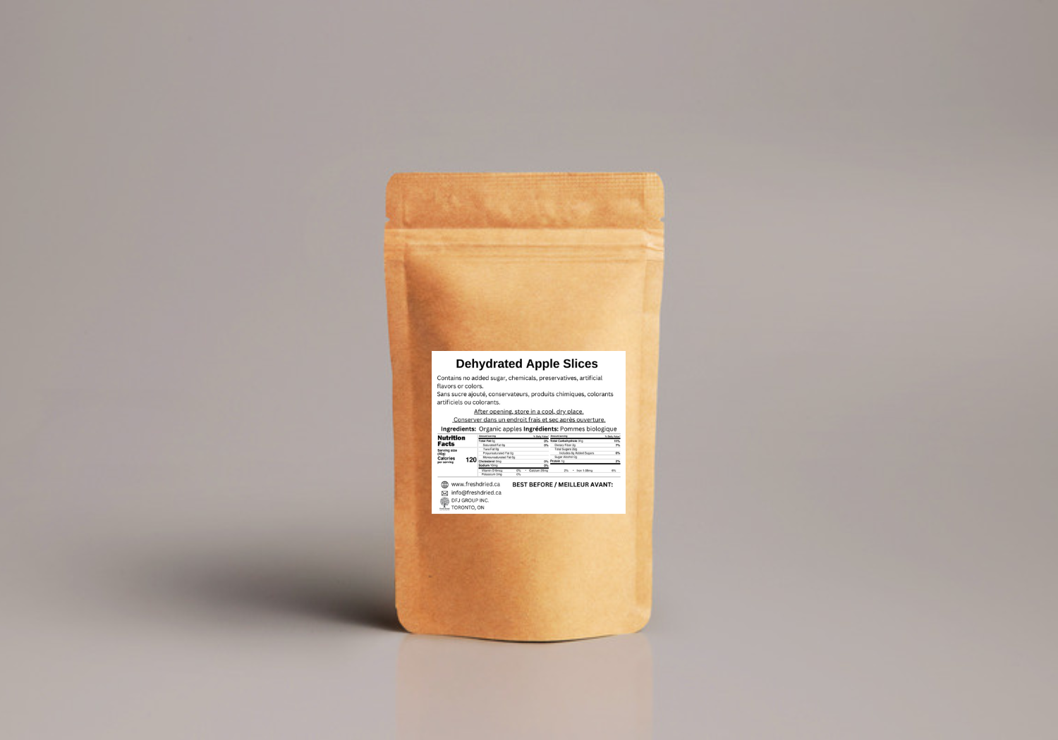 FreshDried - Wholesale Dried/Dehydrated Fruit - Dried Apple Slices - organic6