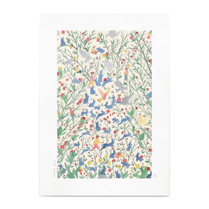 Tirage A4 Alice pour la vente par Petit Gramme