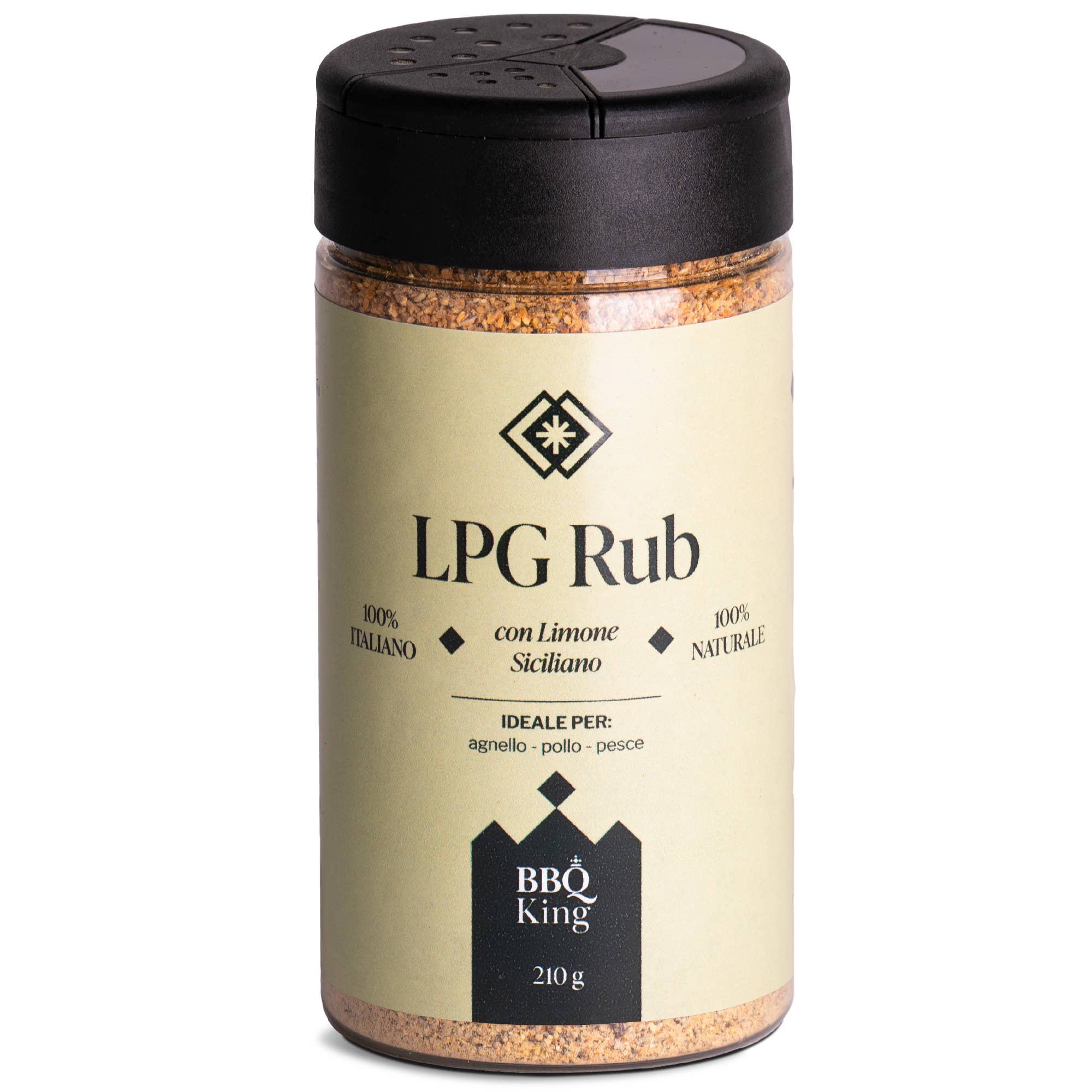 BBQ King - Wholesale Rub - LPG Rub 210 g (7.41OZ)0