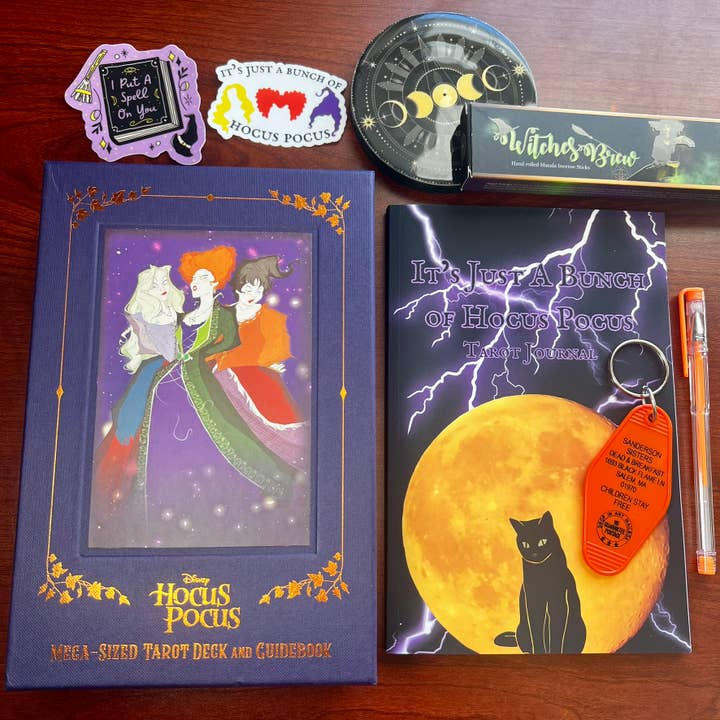 It's Just A Bunch Of Hocus Pocus Tarot Journal for wholesale by Leah Jones Marcus